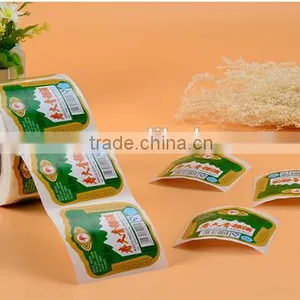 Cheap Printing Custom High Quality Freezer Food Packaging Sticker thumbnail-3