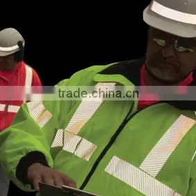 Silver Reflective Vinyl, Heat Transfer Reflective Tape for Safety Clothing thumbnail-1