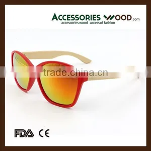 Wood Sunglasses Wholesale Unisex Age and Polarized Lenses Sunglasses thumbnail-2