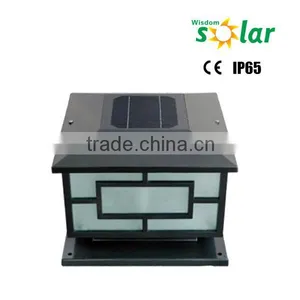 Outdoor Pillar Lights Led Solar Lights Solar Fence Post Lights thumbnail-1