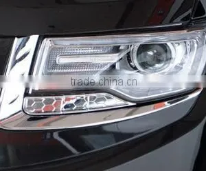 2014 Cherokee Head Lamp Cover, ABS Chromed thumbnail-1