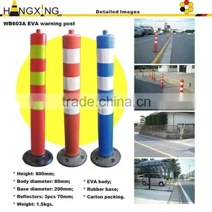 WB508 Flexible Rubber Bollard From Hengxing thumbnail-2