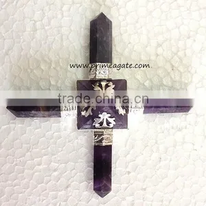 Amethyst Aura Energy Generator : Buy Direct Spiritual Gemstones Online From PRIME AGATE: INDIA thumbnail-1