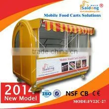 Electric Fast Food Mobile Kitchen Van thumbnail-1