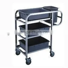 Stainless Steel Dish Collecting Cart(Fixed Model) thumbnail-1