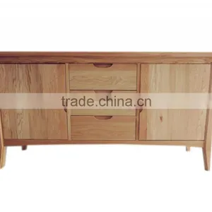 Oak Nature Color Wood Coffee Table thumbnail-5