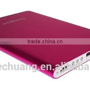 Guoguo 2500mAh Mobile Battery Charger Pack Polymer Ultra Thin Portable Metal Power Bank for Iphone7 thumbnail-3