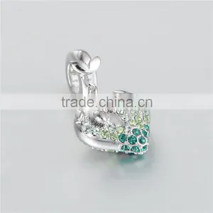 Fashionable Heart Shape Design Gemstone Charm Pendant Bracelet Jewelry thumbnail-3