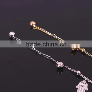 Antique Design A50019 Silver Baby Anklets thumbnail-3