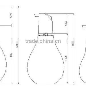 Shantou Plastic Empty Hand Sanitizer Bottle With Pump thumbnail-2