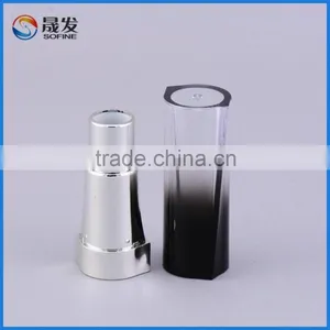 New Product Hot Sale Makeup Packaging Empty Lipstick Container With Clear Mixed Balck Tranparent Lipstick Cap thumbnail-2