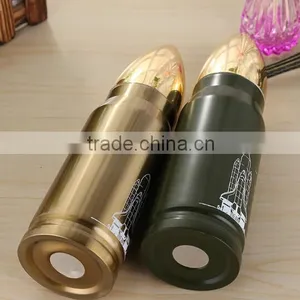 Stainless Steel Bullet Design Vacuum Flasks Travel Mug / Winter Thermos Cup / Stainless Steel Cup thumbnail-6