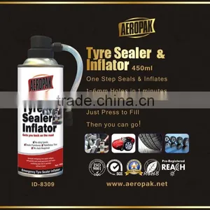 2016 CANTON FAIR Aeropak China Automatic Tyre Sealer Inflator 450/550/650ml for Bike and Car thumbnail-1