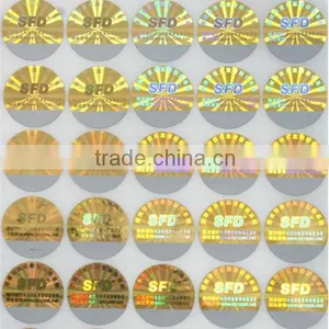 Laser Transparent Holographic Adhesive Label thumbnail-5