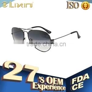 Sunglasses 3025 Silver Aviator Women Men New Sunglasses Metal Frame Sunglasses thumbnail-1
