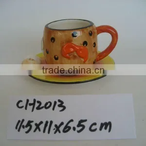 Hand Painted Cooker Coffee Set thumbnail-1