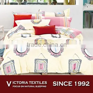 Photo Frame Collection Duvet Quilt Cover Sets Bedding Pale Yellow thumbnail-1