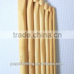 High Quality 100% Bamboo Smooth Crochet Hook thumbnail-1