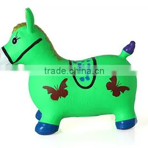 Child Animal Inflatable Toy Jumping Horse With Non-toxic PVC Material thumbnail-1
