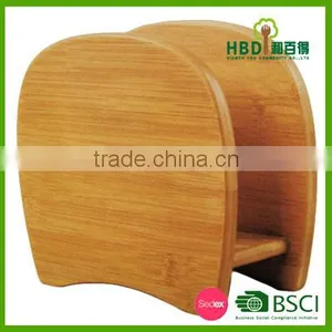 Most Popular Design of Bamboo Tissue Paper Holder/wood Paper Holder thumbnail-1