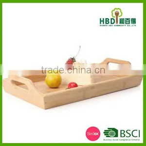 Top Rated Bamboo Products Wholesale Serving Tray With Grip thumbnail-1