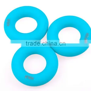 High Quality New Design Grip Strength Recovery Colorful Eco-friendly Silicone Massage Gripping Ring thumbnail-5