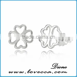 Special Women Fashion Style Antique Silver Zircon Hoop Earrings Jewelry thumbnail-4