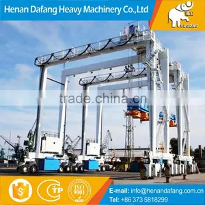 Crane Hometown RTG Rubber Tyre Container Gantry Crane thumbnail-1