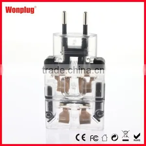 Hot Selling Worldwide Moblie Phone Used Travel Adapter for Warsaw With Schuko Plug thumbnail-4