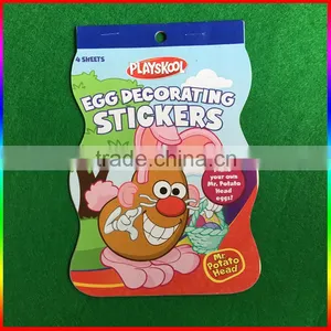 Customed Paper Cartoon Stickers in Book for Children thumbnail-2