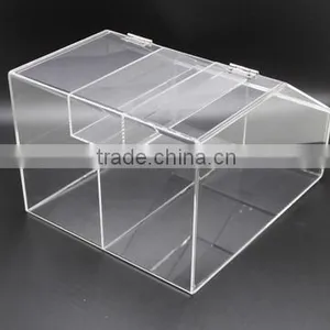 2.5 Gallon Acrylic Candy Bin, 2 Compartments, Scoop Holder(CB-B-0197) thumbnail-5
