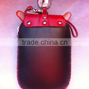 High Quality Genuine Leathter Coin Purse Owl Face Animal Leather Coin Purse, Coin Case thumbnail-2
