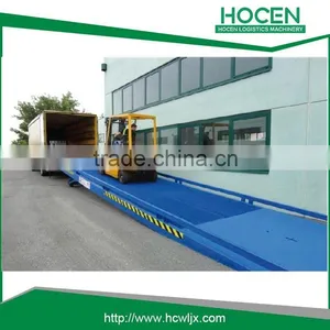 Used Mechanical Adjustable Dock Leveler/ Hydraulic Stationary Dock Leveler Price/ Car Hydraulic Ramp Trailers Loading Car Ramp thumbnail-2