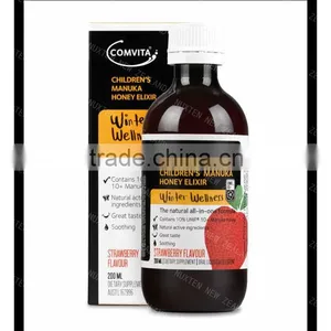Comvita Manuka Honey Elixir Strawberry Flavour 200ml thumbnail-1