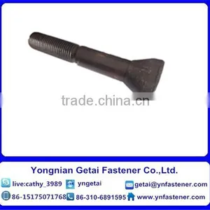 Fan Shaped Head Bolts, Grade 4.8/8.8, Hot Dip Galvanizing(H.D.G) Carbon Steel DIN935/DIN937 thumbnail-6