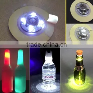 Promotional Led Bottle Sticker,3M Tape Coaster for Glow Bottle Glorifier thumbnail-1