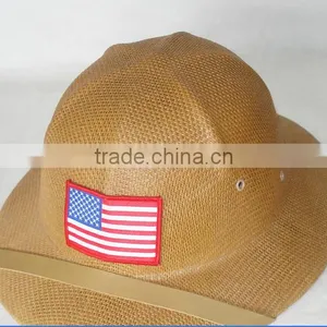 Straw Pitch Helmet Hat African Safari Hats thumbnail-6