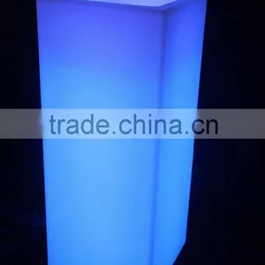 Round Tall Led Light Flower Pot thumbnail-4