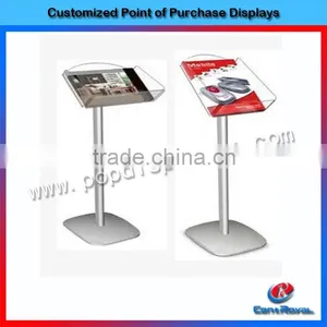 Acrylic Floor Standing Mobile Security Display Stand thumbnail-1