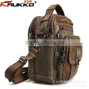 Men Sling Bag Canvas Waist Bag Fanny Pack Small Messenger Bag Sport Waist Bag Running Waist Bag Cross Body Bag thumbnail-2