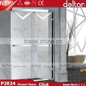 Tempered Glass Screen Protector Free Standing Glass Shower Enclosure Bathroom Shower Houses thumbnail-1