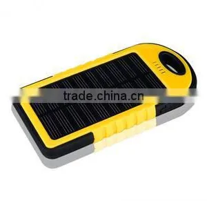 China Hot Sell Product Waterproof Mobile Phone Solar Power Bank Charger 5000mah thumbnail-5