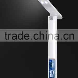 Dimmable LED Table Lamp Led Rechargeable Desk Lamp Eye Protection Portable LED Reading Lamp With Calendar Alarm Colck thumbnail-1