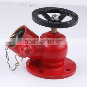 2.5'' (65mm )1.5"(40mm ) Flange Type Fire Hydrant Brass Landing Valve thumbnail-1