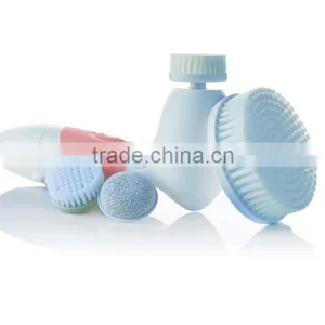 Factory Directly Sale Portable Handy Electric Soft Massage Facial Brush , Cleansing Body & Face Brush thumbnail-4