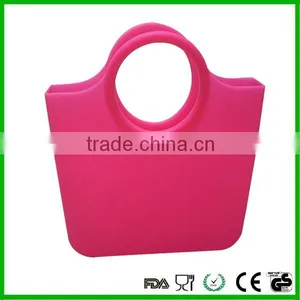 Hot Sale Shopping Bag Silicone Handbag Women for Promotion thumbnail-3