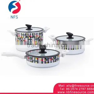 Kitchen Free Die Cast Aluminum Non-Stick Prestige Cookware Set thumbnail-1