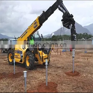 High Quality Spiral Screw Pile Driver thumbnail-1