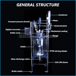 Hydrothermal Synthesis Glass Reactor thumbnail-1