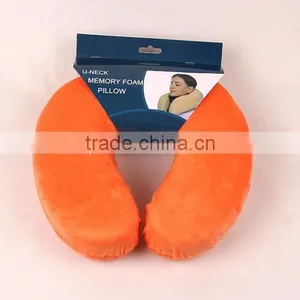 2016 HOT SELL U SHAPE TRAVEL MEMORY FOAM PILLOW thumbnail-5